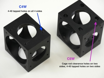caption="Comparison of C4W and C6W cage cubes"
